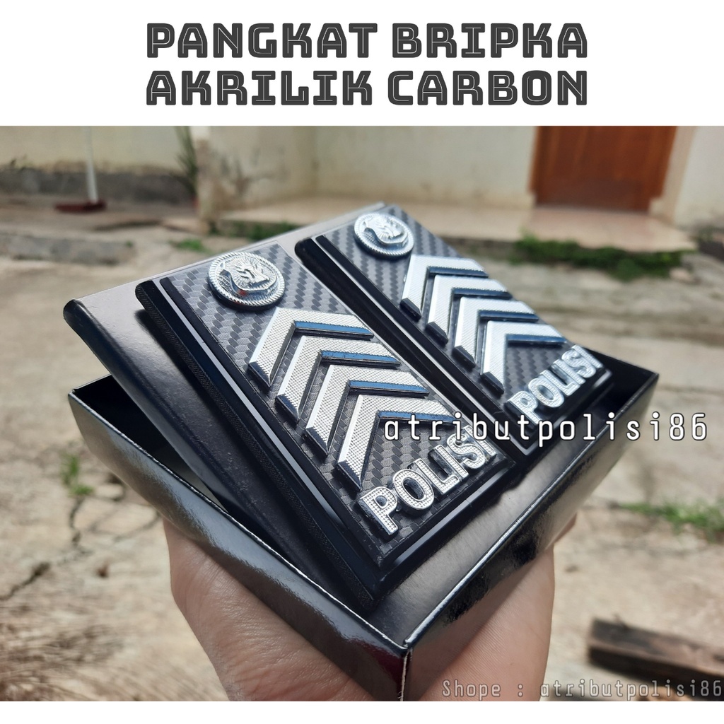 PANGKAT BRIPKA - PANGKAT BRIPKA MOTIF CARBON - PANGKAT BRIPKA AKRILIK CARBON