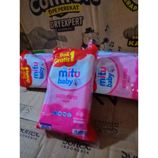 Tisu basah bayi mitu cusson
