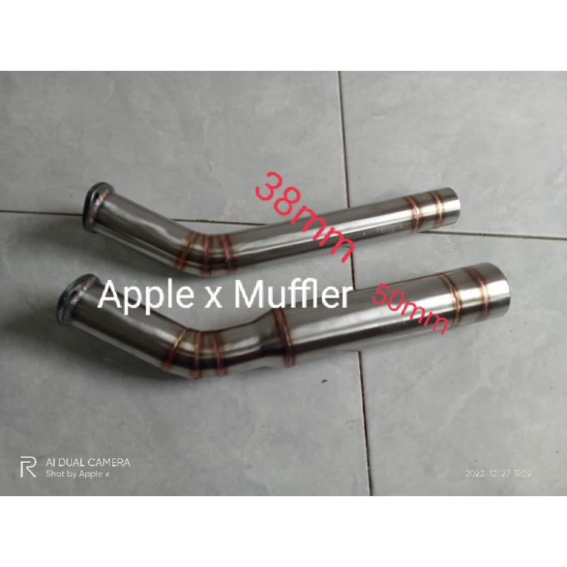 Muffler mesin penggerak GX