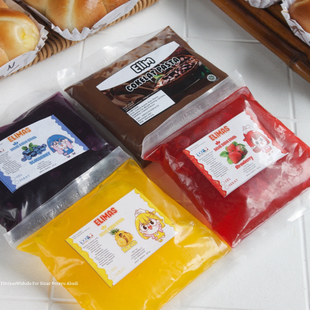 Selai 250 Gram Elimas Serat dan Gel | sinarserayuabadimulia