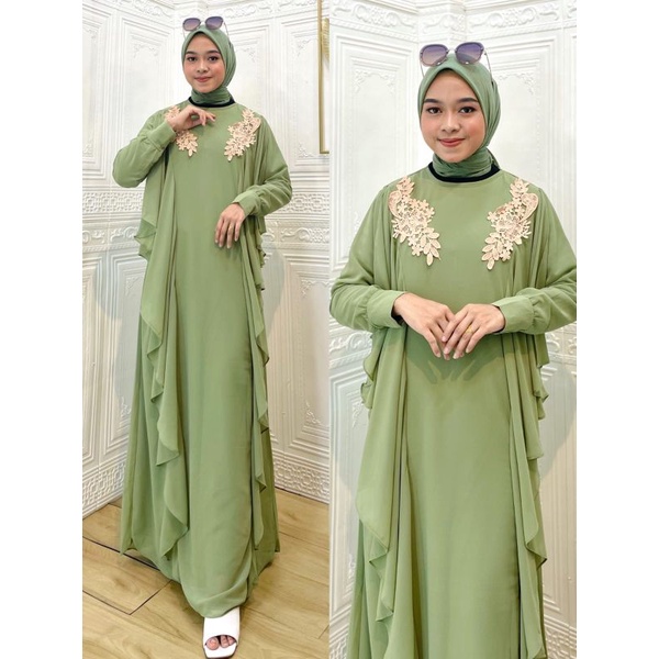 Gamis wanita-Gamis Malaysia Terbaru - Gamis Malaysia bordir- Gamis seragaman -Gamis(cod)