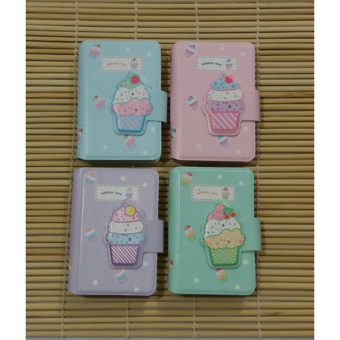 

BOOM SALE Dompet Kartu Card Holder Organizer Korea Motif Cute Lucu Unik Code 2844
