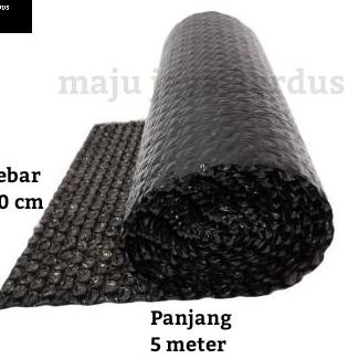 

➤ Bubble Wrap Hitam / Plastik Bubble Hitam 40 cm x 5 meter ..
