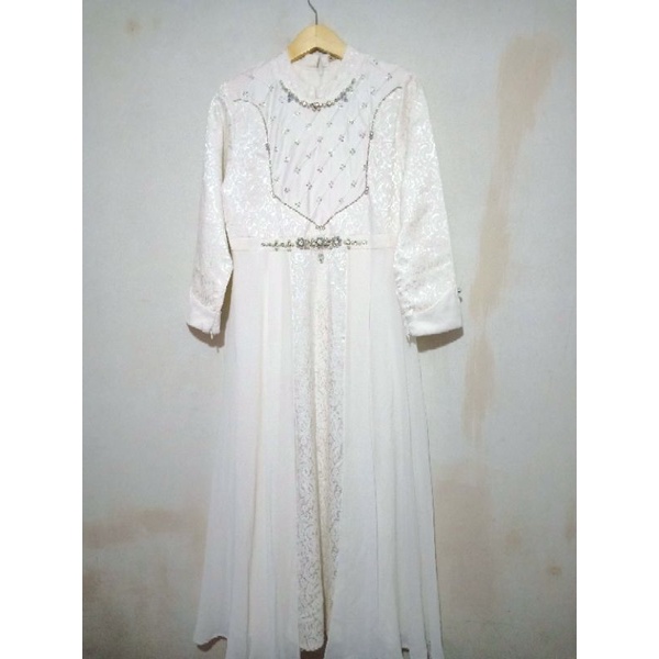 Preloved Gamis Akad/walimah