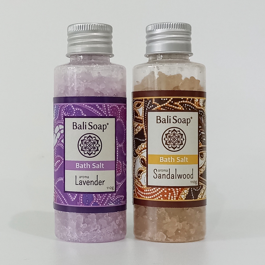 Box Set Bath Salt Lavender - Sandalwood