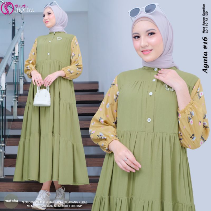 Agata #16 By Shofiya || Gamis Midi