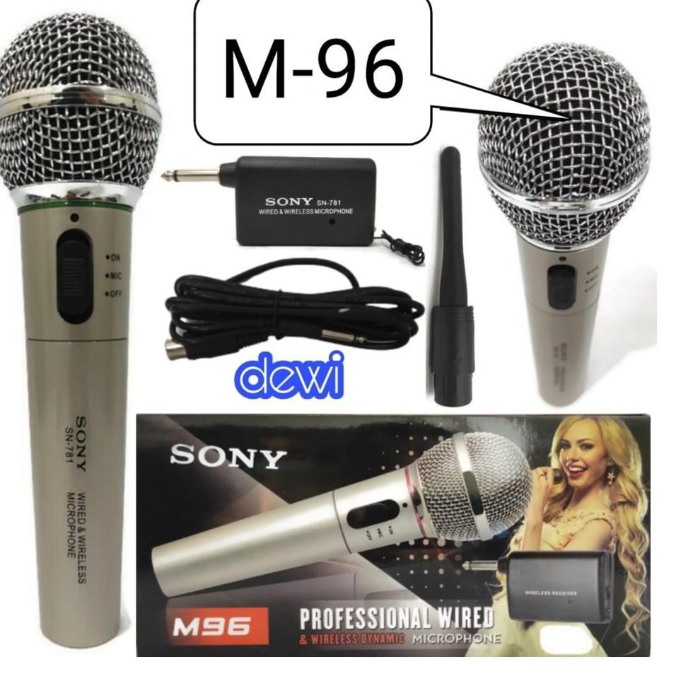 [PGR.22De22м] MIC WIRELESS SONY M-96 / SN-781 / MIC SONY WIRELESS M 96 / SN 781 / MIC SONY M96 / SN7