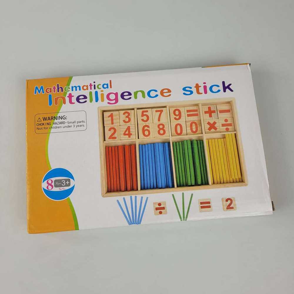 ( 100% BARANG ORI ) Mainan Puzzle 3D Intelligence Stick Matematika Anak