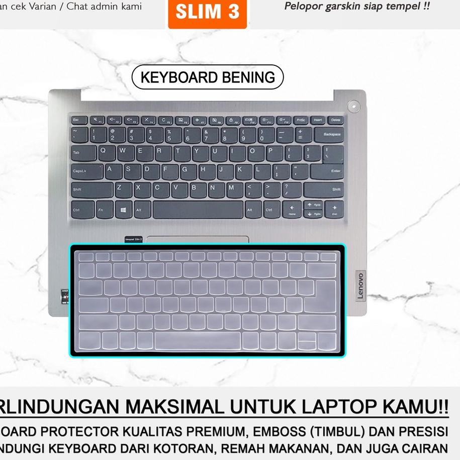 Terlaris Pelindung Keyboard Protector Lenovo IdeaPad Slim 3 3i 14 14ADA05 14ARE05 14IGL05 14IIL05 14