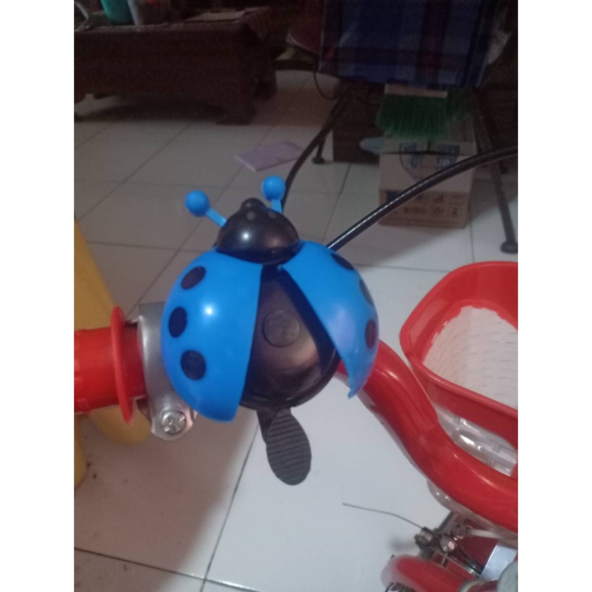 Bell Sepeda Model Kumbang Stainless Steel Safety Cycling Horn anak anak