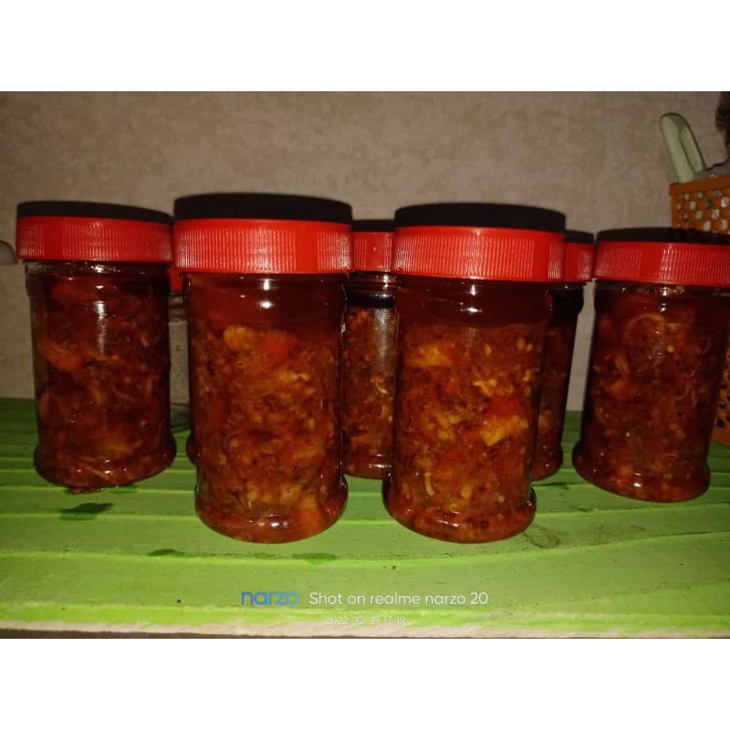 

PROMO AKHIR TAHUN !!! SAMBAL CUMI ASIN | SAMBAL BABY CUMI 250ML