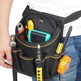 ((Q-3-4 ☛> Tas Pinggang Tas Proyek Perkakas Tas Menyimpan Alat Alat Bengkel Dan Bangunan Proyek Kunc