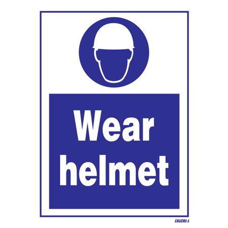 

Marn Imo Symbol Sticker Impa 33.5709 Wear Helmet / Impa 335709