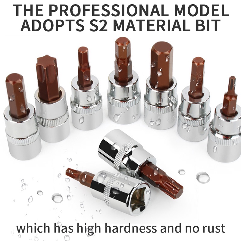 ISKU Kunci Shock Set 53pcs 24gigi/Full Lengkap Socket Toolkit 53pcs kunci Mata Sok