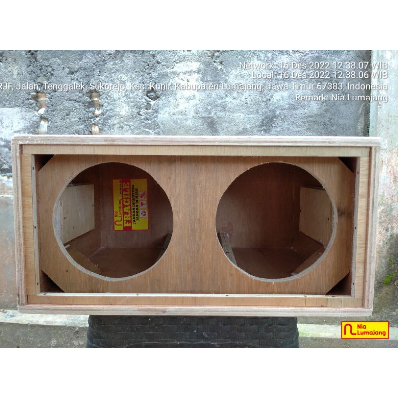 BOX SPEAKER 6 INCH DOUBLE