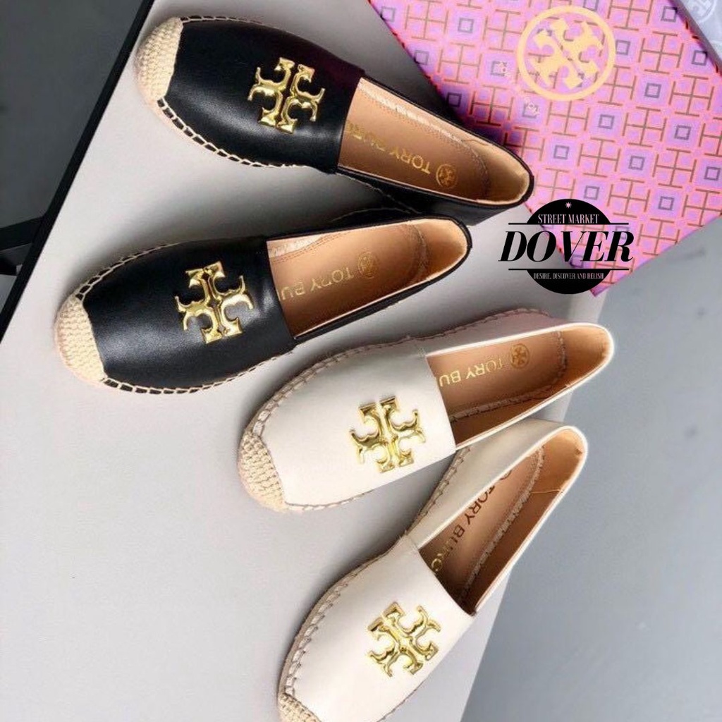 Tory Burch Eleanor Espadrille Shoes - ORIGINAL GUARANTEE 100%