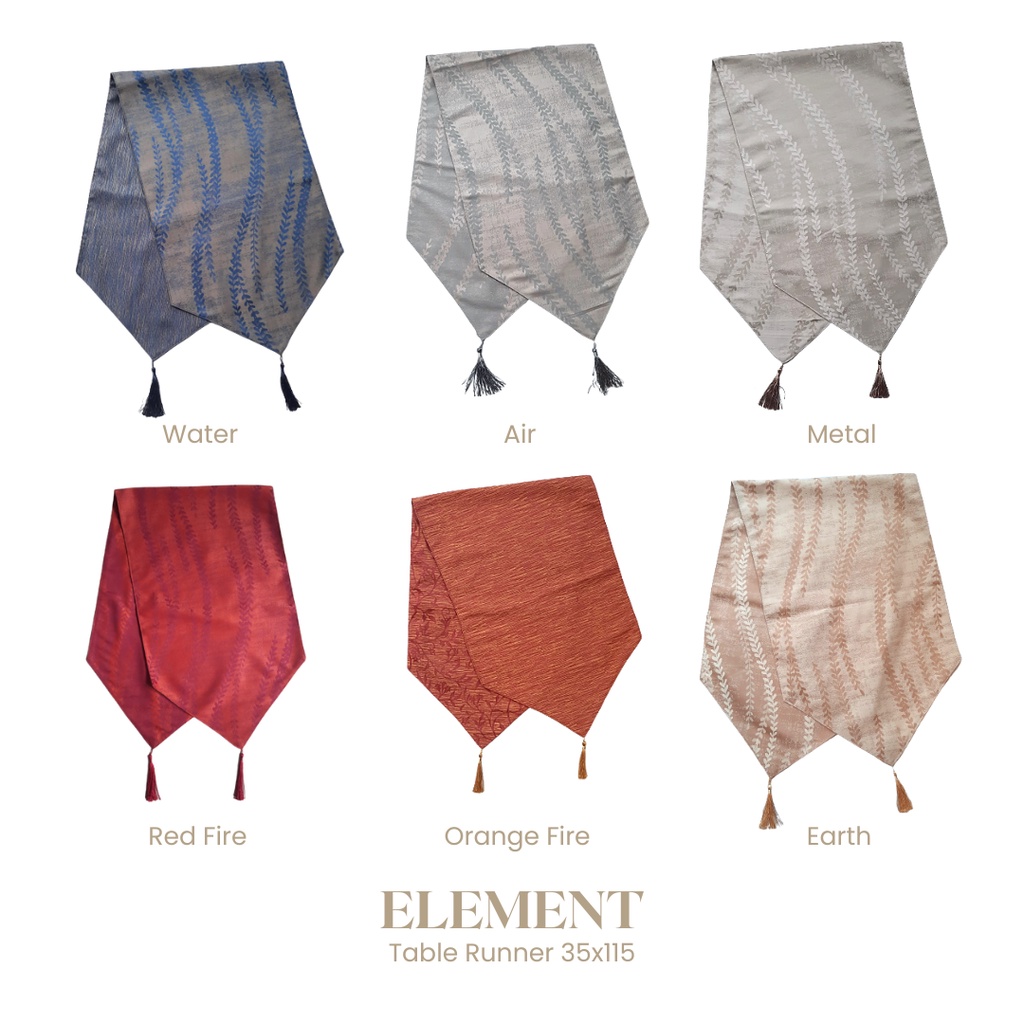 RK Set Sarung Bantal Sofa / Cushion Cover Imlek Kutsurogi Motif Element