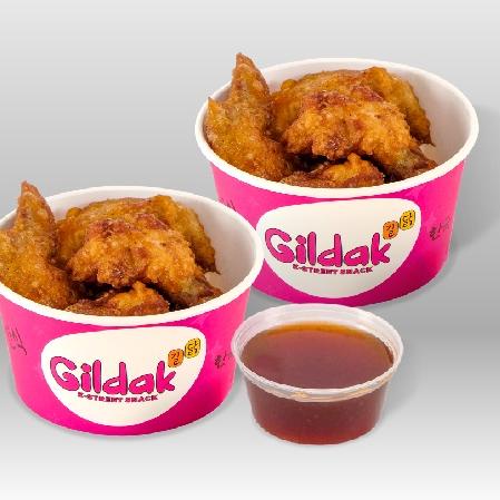 

(PROMO CKP81) Gildak Gimpo Chicken 2 Pcs + Saus Sweet and Sour 100 Ml - Frozen ✬