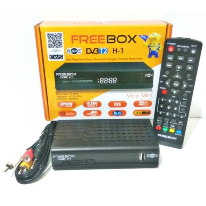 STB Set Top Box TV Digital Matrix DVB T2 01 02 Full HD HDMI Receiver Bisa WiFi Youtube TikTok Video