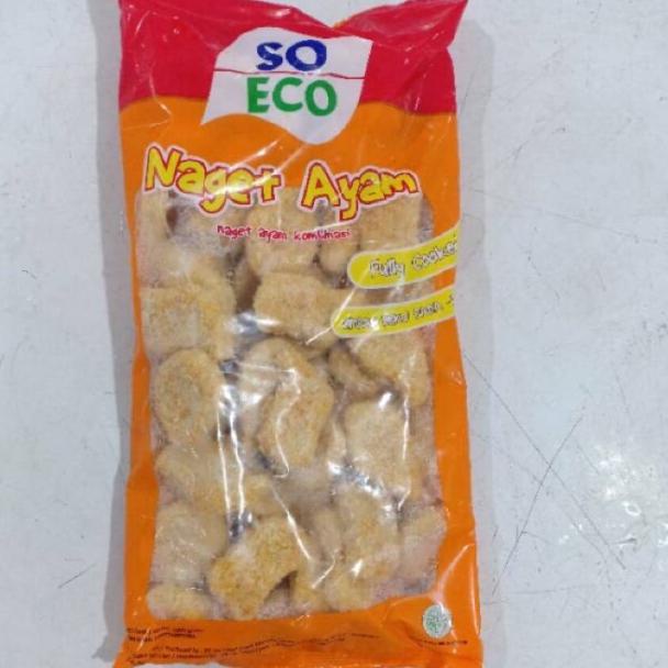 

[PRODUK BKI0D] SO ECO SOECO so good chicken nugget 1kg 500gr naget ayam 7GN