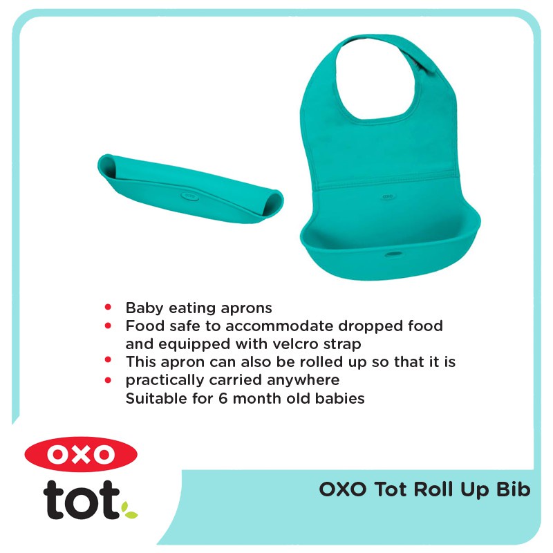 OXO TOT ROLL UP BIB