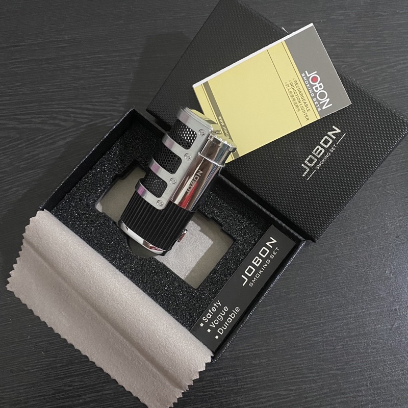JOBON LIGHTER KOREK API ISI ULANG GAS 3 API DENGAN BOX