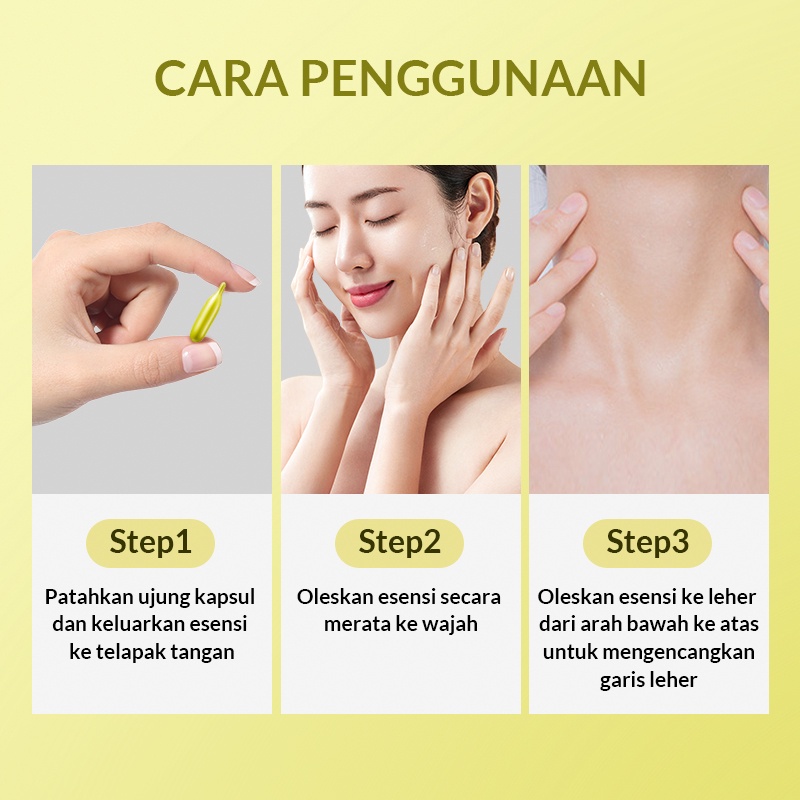 READY BIOAQUA Serum Wajah Vitamin E Facial Essence Moisturizing Anti-aging Serum isi 60 Kapsul bpom Repair Skin