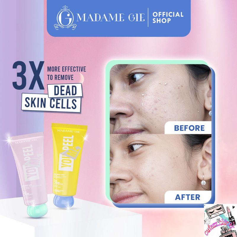 ☃️Cutezz_Ching1☃️Madame Gie Madame You Peel Me - Peeling Gel 100g
