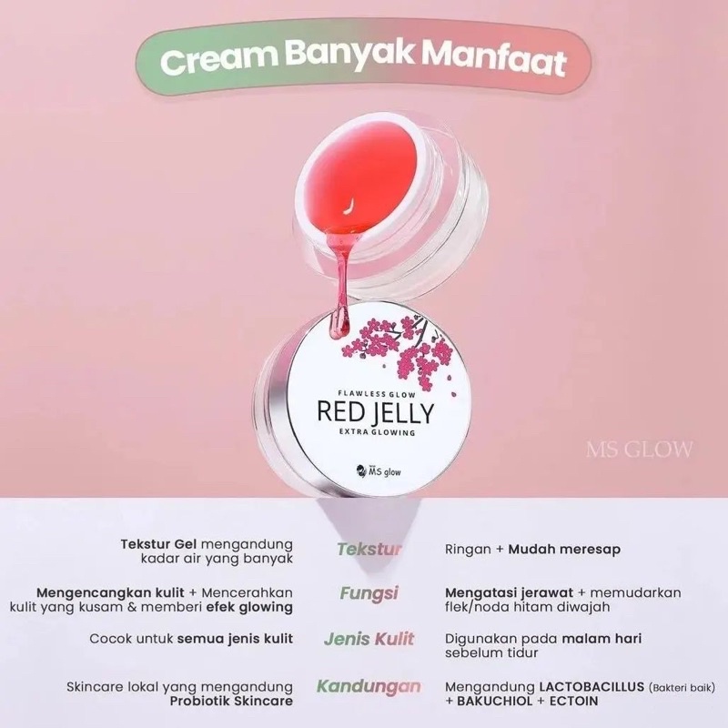 V2L Ms Glow Red Jelly