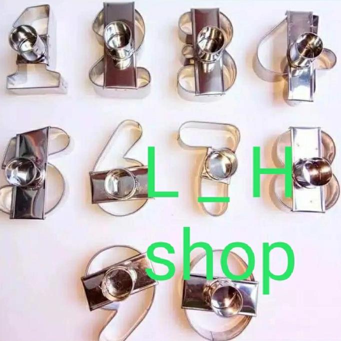 

1SET CETAKAN DONAT ANGKA UKURAN 7CM. TINGGI 4CM.