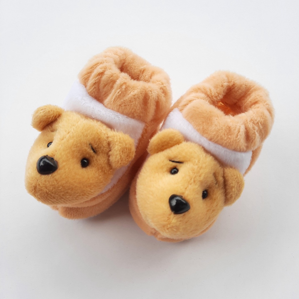 3 PASANG Sepatu Bayi Baru Lahir Model Boneka Terbaru Lucu Lembut