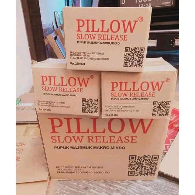 Pillow slow release