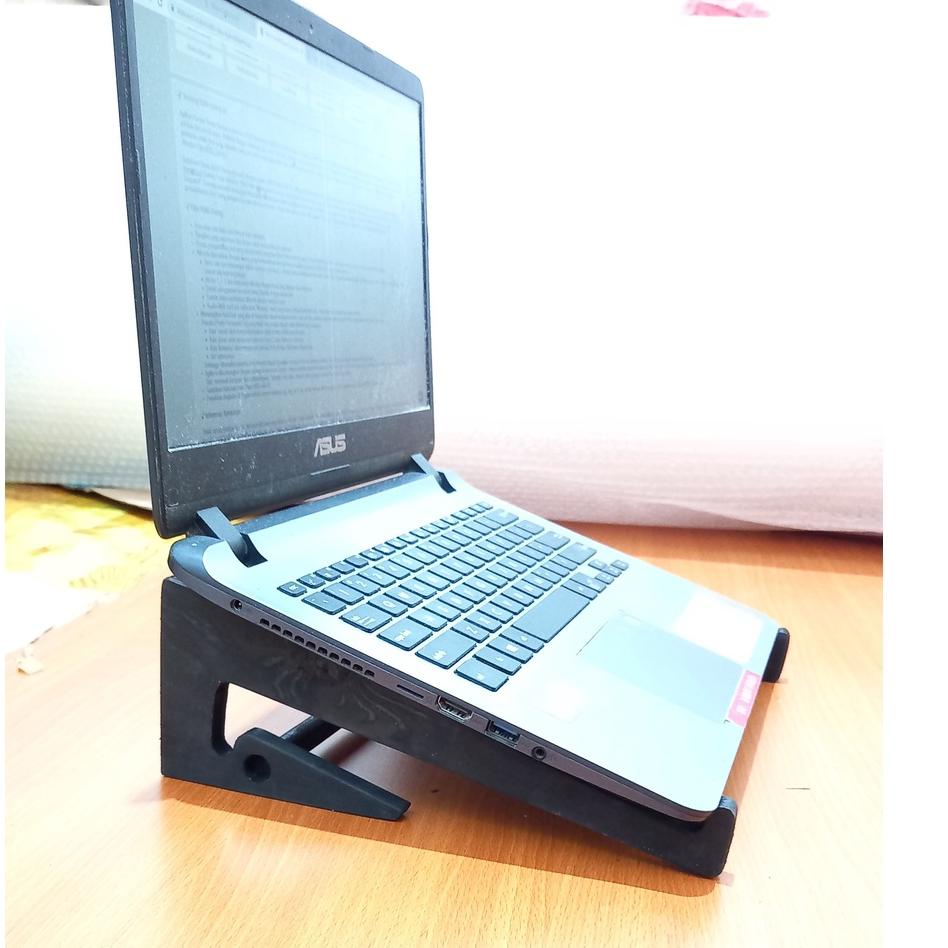 Grosir Terbaru Stand holder laptop /stand laptop /tatakan laptop kayu/ stand laptop aesthetic
