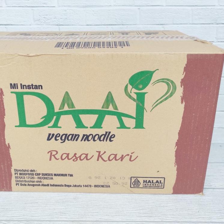 

READY ✅DAAI Mi Instant 1 Dus 40 Bungkus Vegan Vegetarian|SQ5