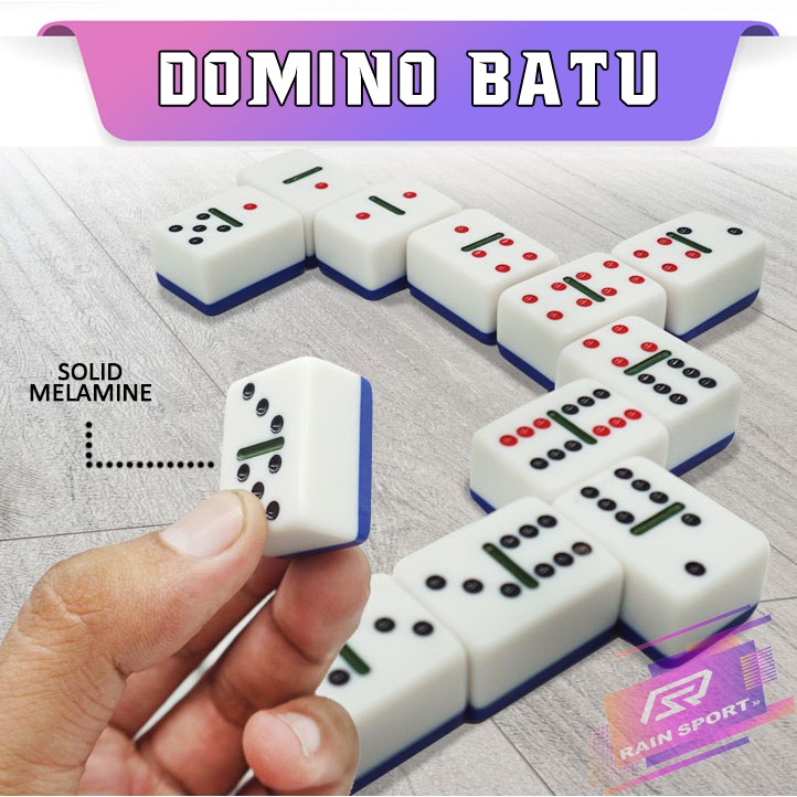 Domino Batu Gaple Balok Akrilik Dam Mahjong Game