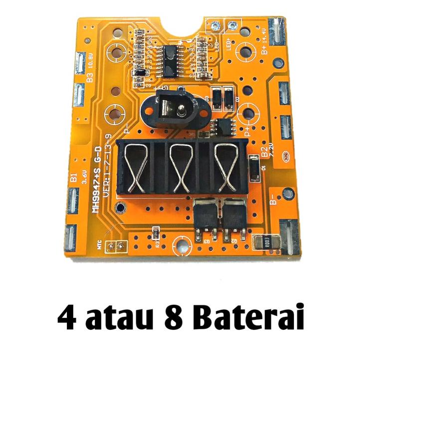 New Modul Bms 4s 5s baterai bor impact gerinda 18v 20v 21v 36v 48v volt cordless lithium kova mailta