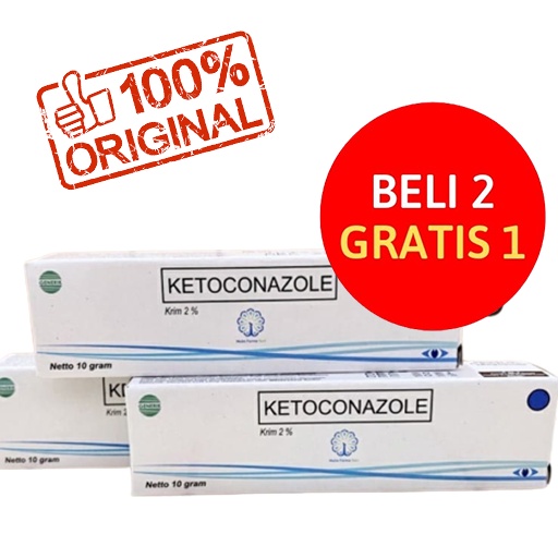 Salep Ketoconazole Original Obat Gatal Jamur Selangkangan Eksim Jerawat
