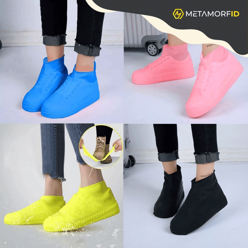 Metamorfid Pelindung Sepatu Anti Air / Cover Sepatu Latex