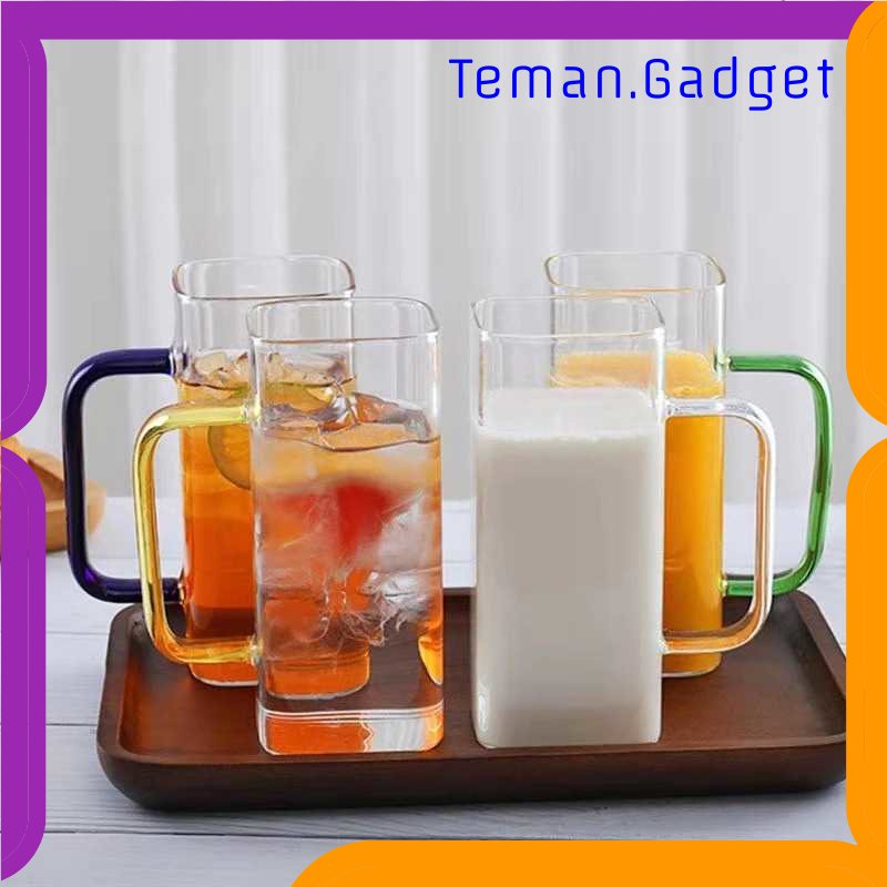 TG - DPR One Two Cups Gelas Cangkir Kopi Glass Coffee Mug 370 ml - CL001