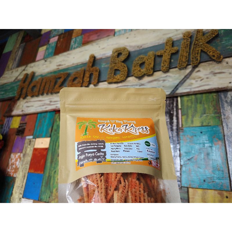 

Keripik Debog Pisang 65g rasa Ori gurih (non MSG)