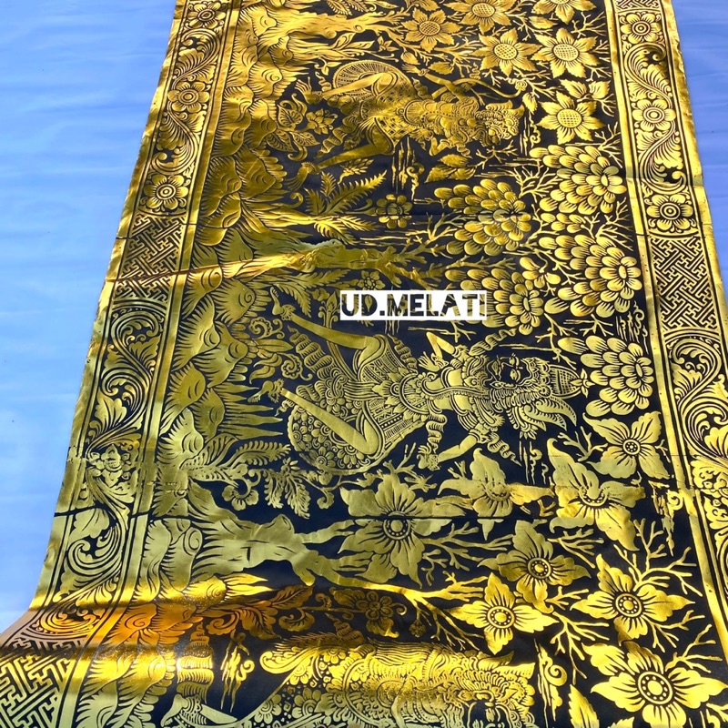 KAIN PRADA BALI MOTIF WAYANG