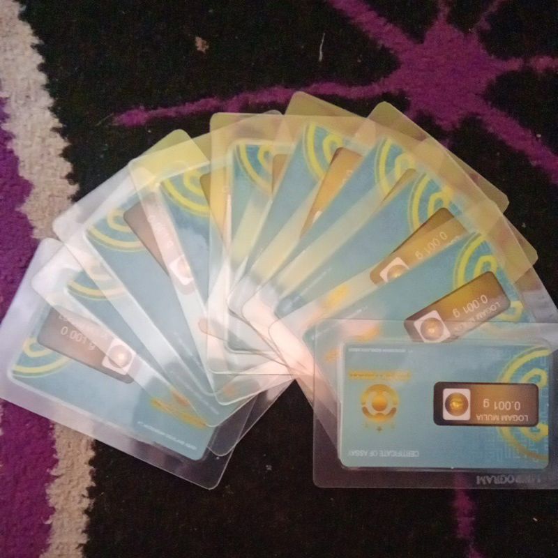 Microgram 0,001gr emas 24k