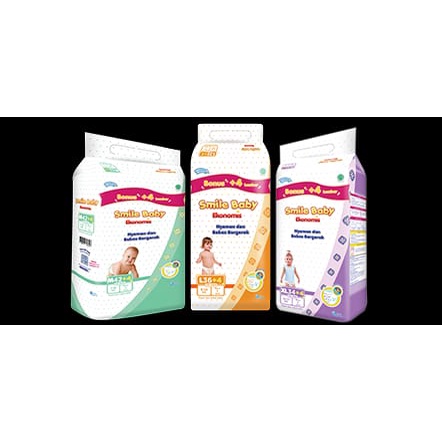 GooN Smile Baby Ekonomis M42/L36/XL34 Popok MurahPerlengkapan Bayi