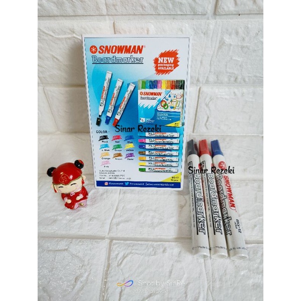 

1 buah!! Spidol whiteboard snowman/spidol white board snowman/spidol papan tulis snowman