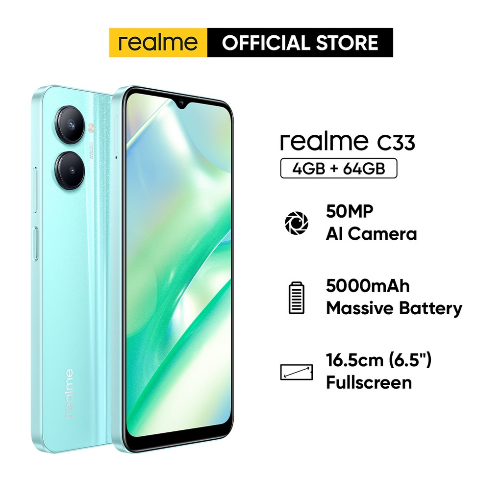 REALME C33 3/32 4/64 4/128