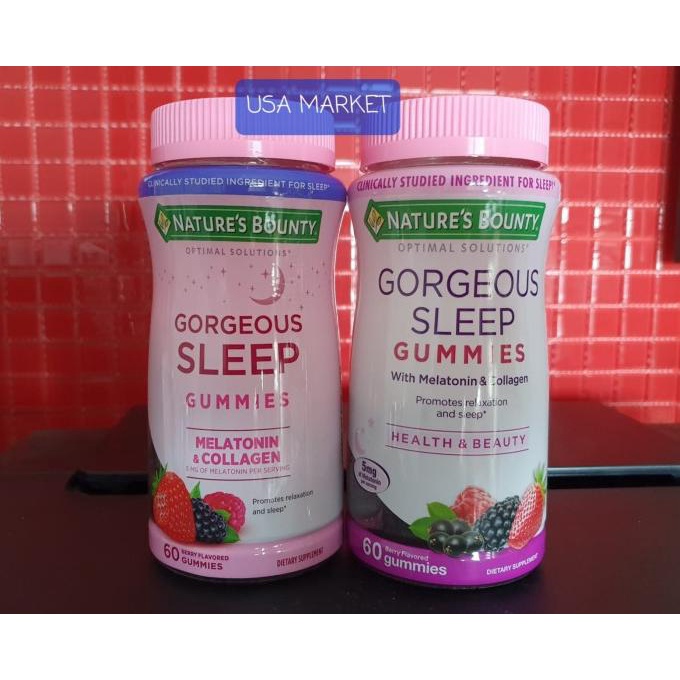 Nature's bounty sleep gummies melatonin gummy