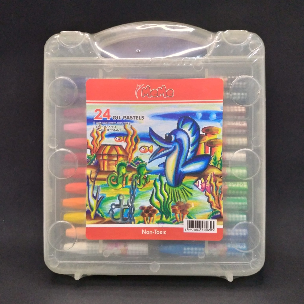 

CRAYON MEME OIL PASTELS 24 WARNA