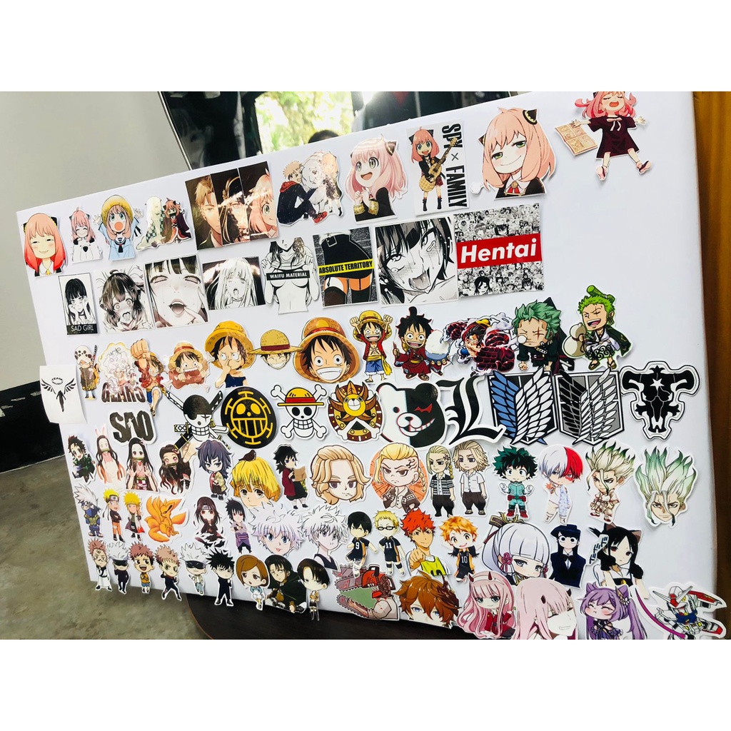 STIKER ANIME CUTTING LASER