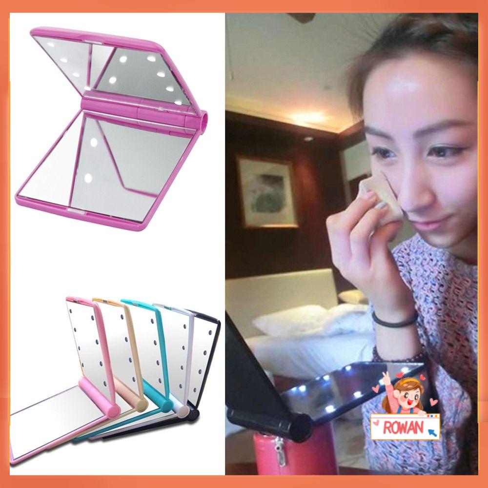 R-flower Cermin Kosmetik New Pocket Alat Makeup Lipat