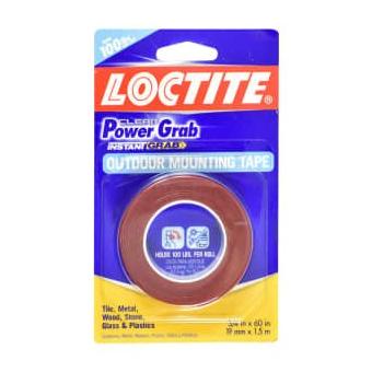 

Double Tape Kekuatan 100 LBS Loctite Mounting Tape Outdoor 1.5 Mtr